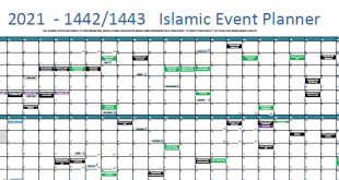 shia islamic calendar 2016